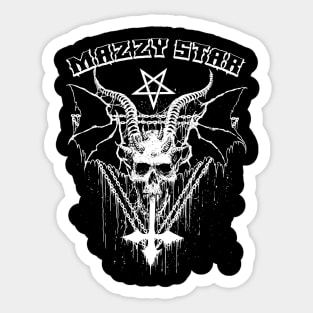 Mazzy star metal Sticker